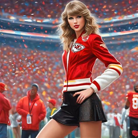 taylor swift chiefs ai images|AI